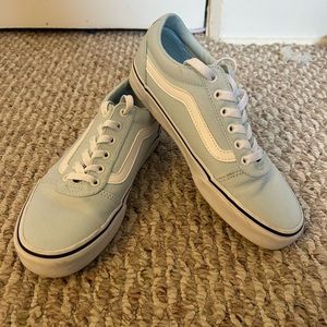 light blue vans